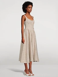 Balia Dress Gingham Print