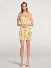 Annelise Mini Dress Floral Print