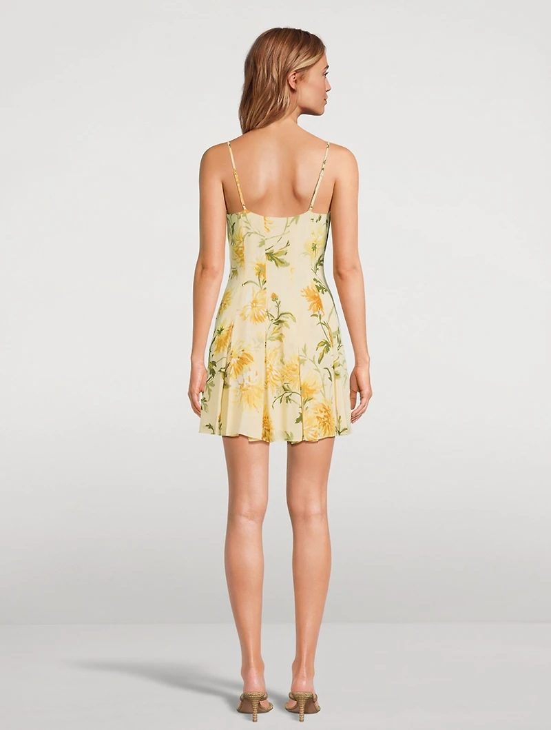 Annelise Mini Dress Floral Print