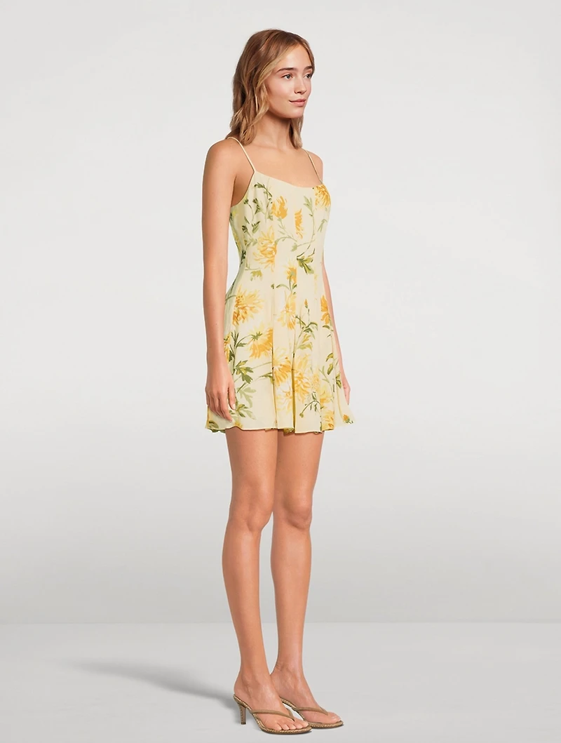 Annelise Mini Dress Floral Print