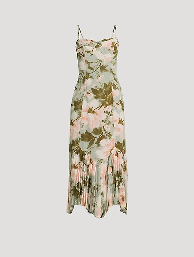 Aiko Corset Dress Floral Print