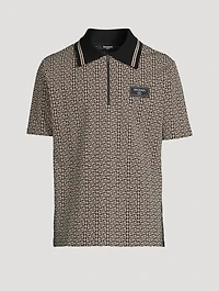 Labyrinth Jacquard Polo Shirt