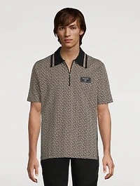 Labyrinth Jacquard Polo Shirt