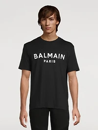 Cotton T-Shirt With Logo