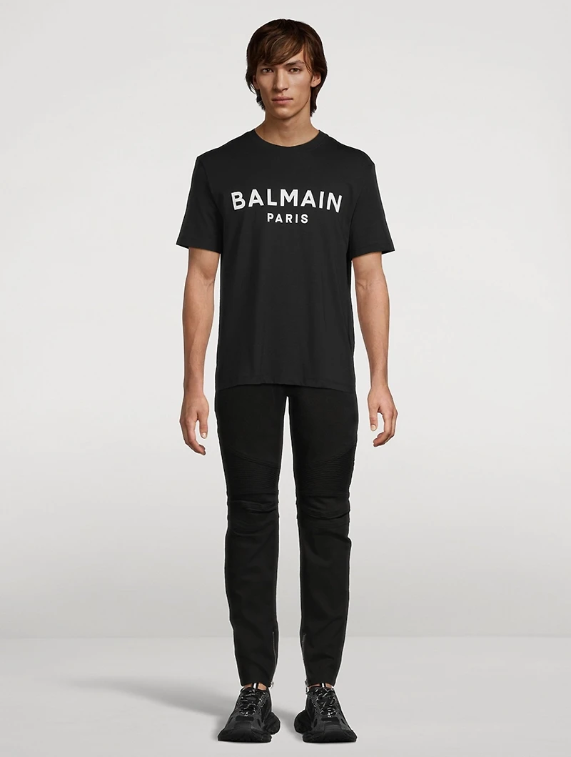 Cotton T-Shirt With Logo