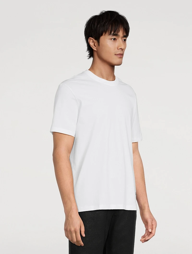 Cotton T-Shirt With Stamp