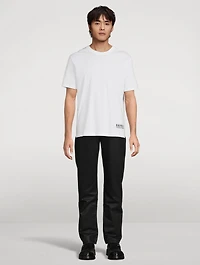 Cotton T-Shirt With Stamp