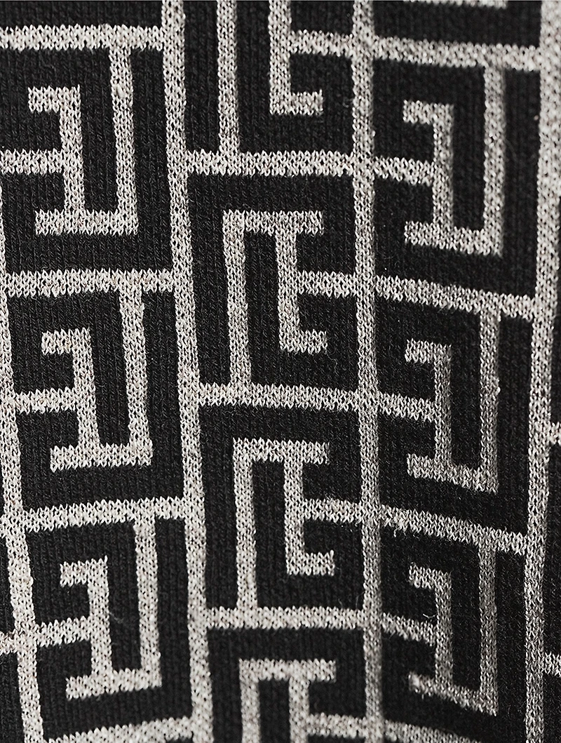 Mix Monogram Knit Polo