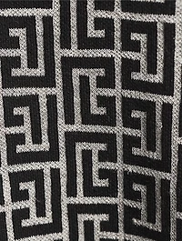 Mix Monogram Knit Polo