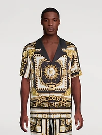 Foulard Chaînes Printed Pajama Shirt