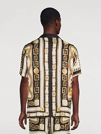 Foulard Chaînes Printed Pajama Shirt