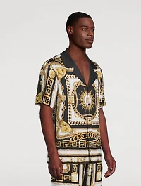 Foulard Chaînes Printed Pajama Shirt