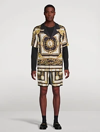 Foulard Chaînes Printed Pajama Shirt