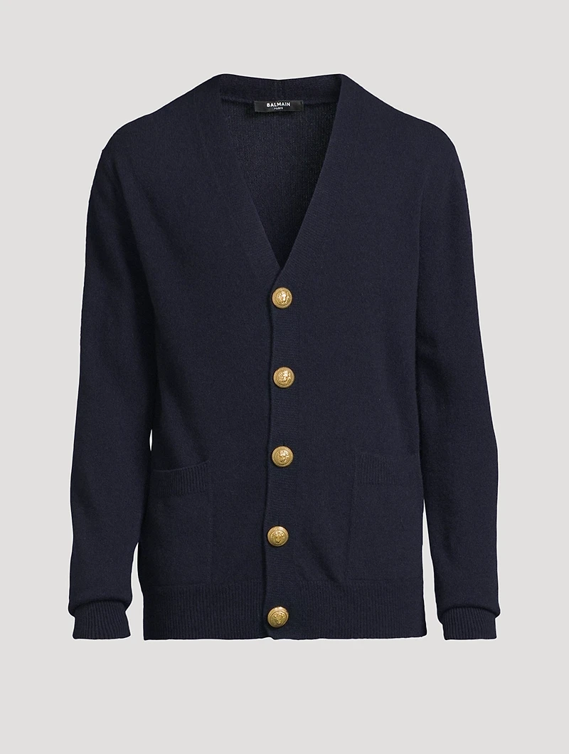 Wool And Cashmere Cardigan