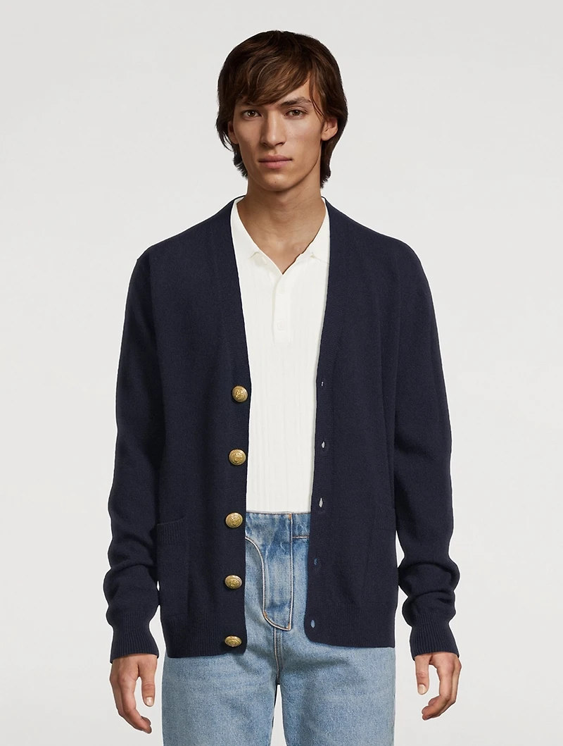 Wool And Cashmere Cardigan