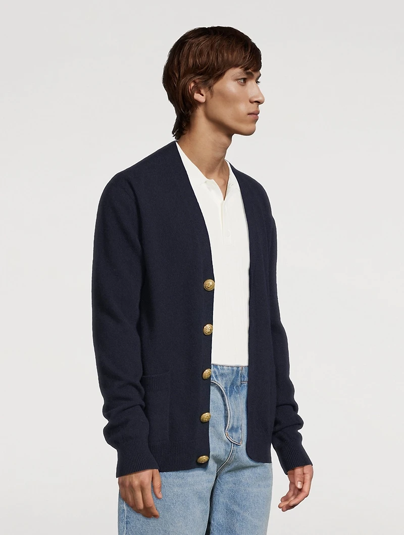 Wool And Cashmere Cardigan