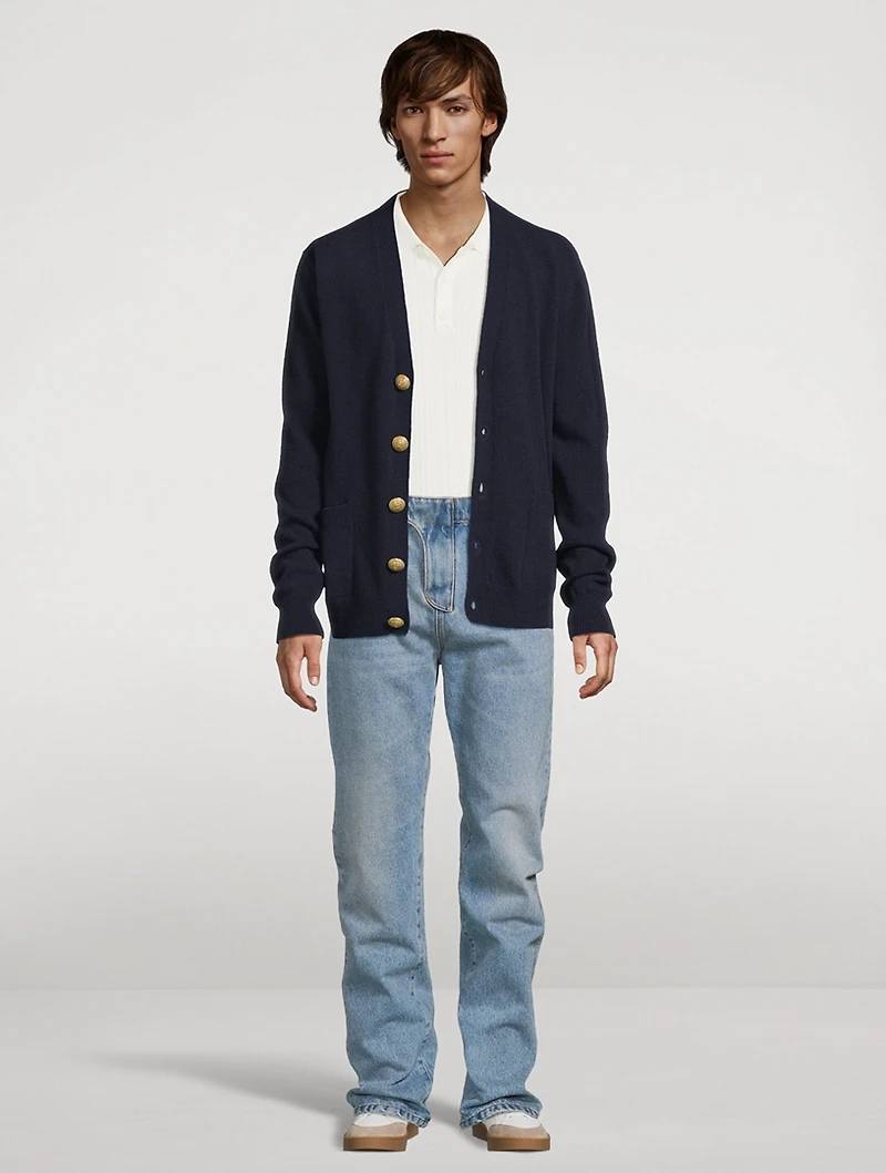 Wool And Cashmere Cardigan