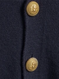 Wool And Cashmere Cardigan