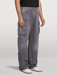 Relaxed Jeans With Cargo Pockets