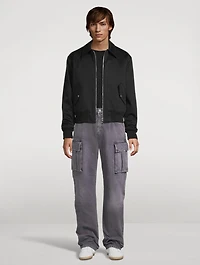 Relaxed Jeans With Cargo Pockets