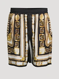 Foulard Printed Shorts