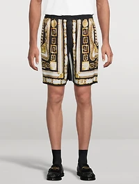 Foulard Printed Shorts