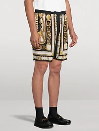 Foulard Printed Shorts