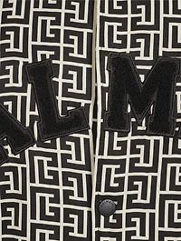 Varsity Monogrammed Jacket With Patches