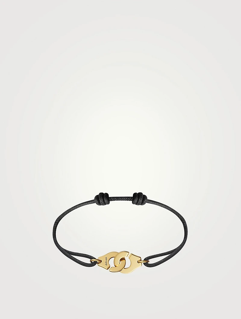 Menottes dinh van R12 18K Gold Cord Bracelet