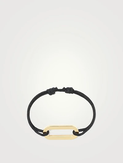 Maillon XL 18K Gold Cord Bracelet