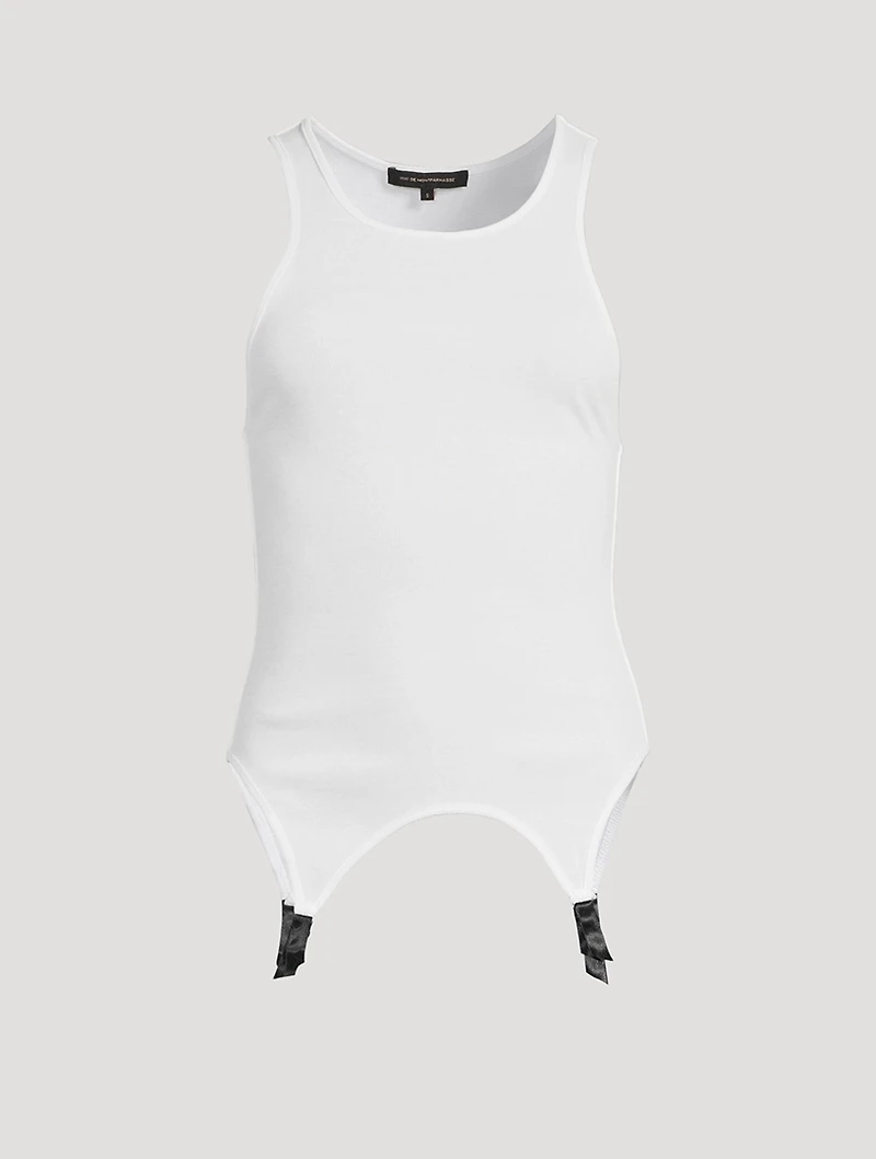Le Boy Garter Tank Top