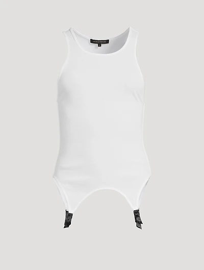 Le Boy Garter Tank Top