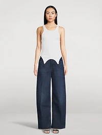 Le Boy Garter Tank Top