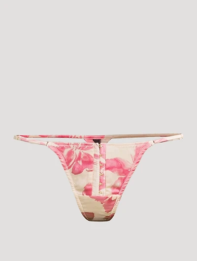 Papillon Et Orchidee G-String