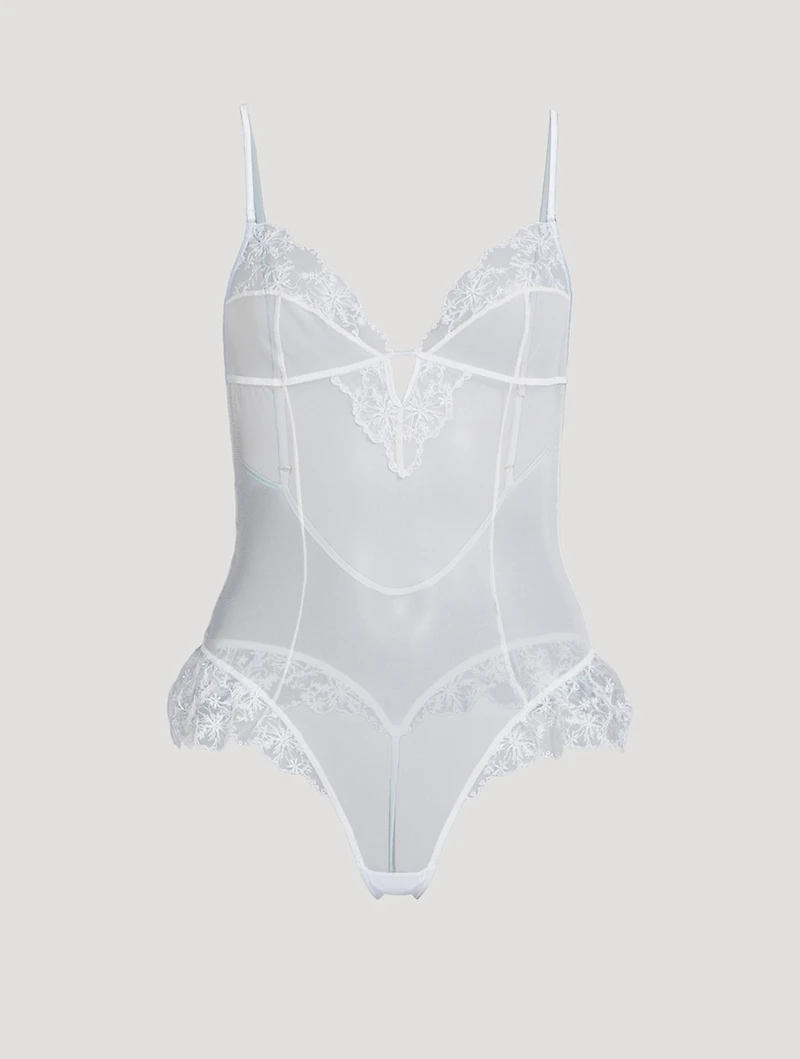 Mathilde Embroidered Bodysuit