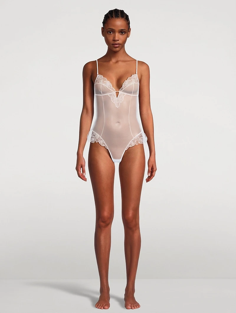 Mathilde Embroidered Bodysuit