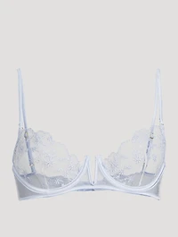 Mathilde Embroidered Demi Plunge Bra