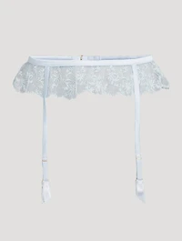 Mathilde Embroidered Garter Belt