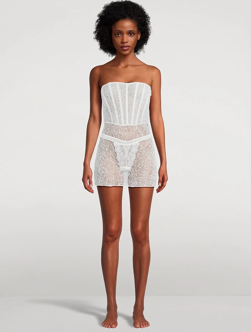 Ange Strapless Mini Dress