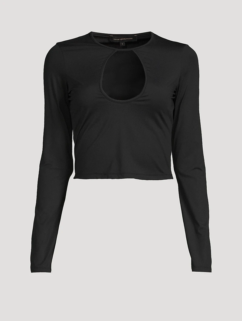 Echauffe Keyhole Top