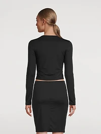 Echauffe Keyhole Top
