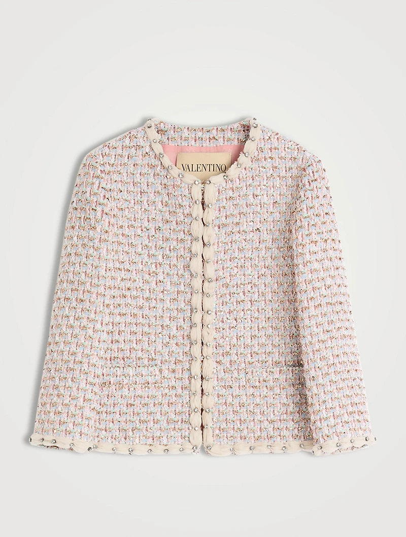 Embellished Tweed Jacket