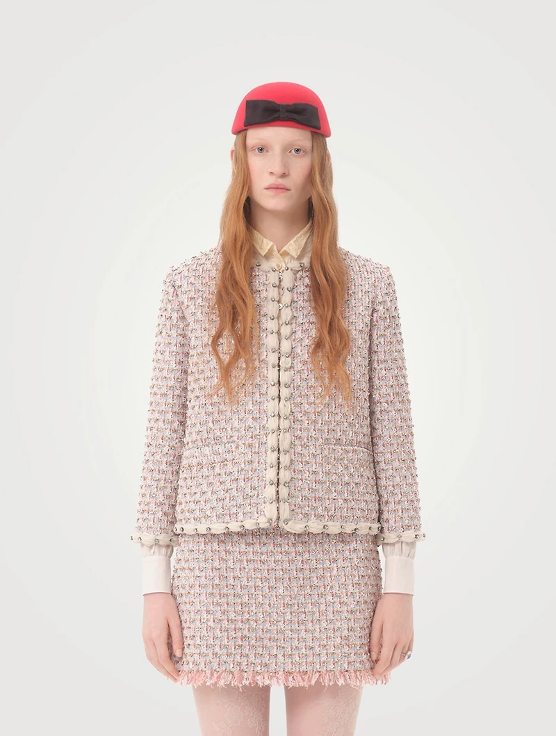Embellished Tweed Jacket