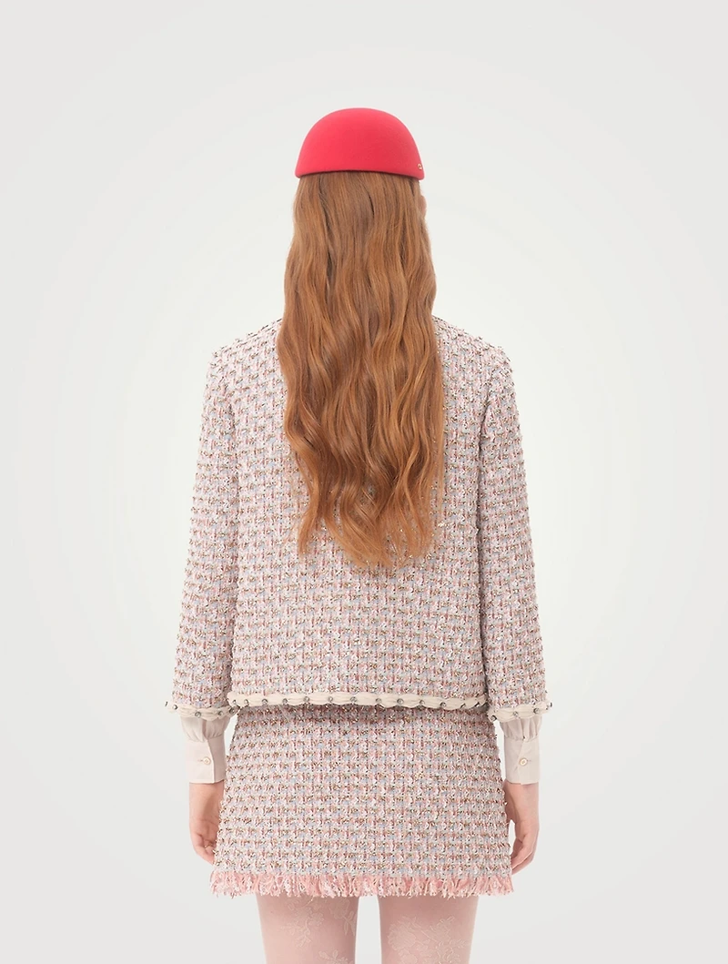 Embellished Tweed Jacket