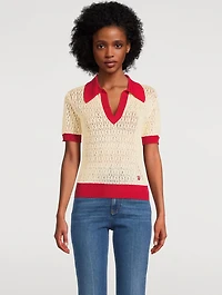 Knit Polo Shirt