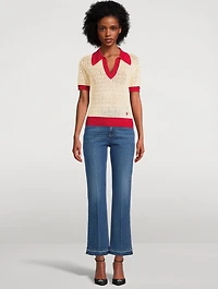 Knit Polo Shirt