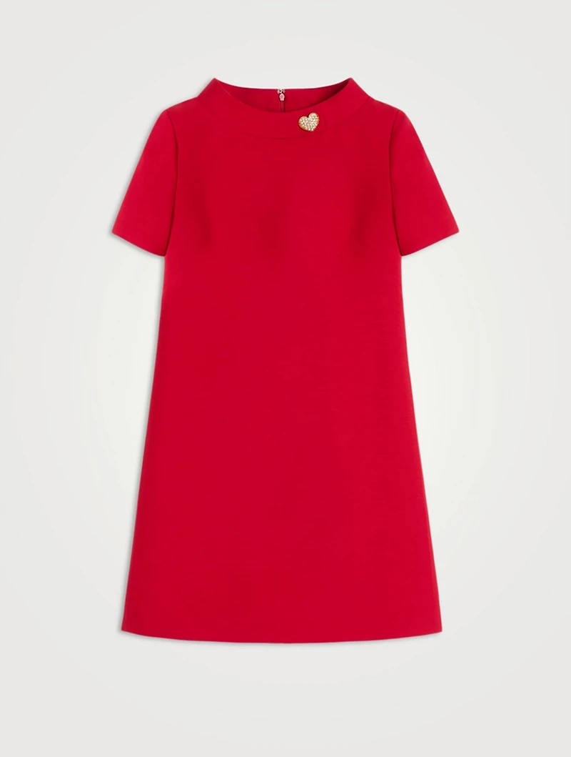 Crêpe Couture Mini Dress