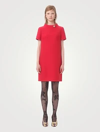 Crêpe Couture Mini Dress