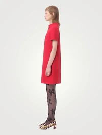 Crêpe Couture Mini Dress