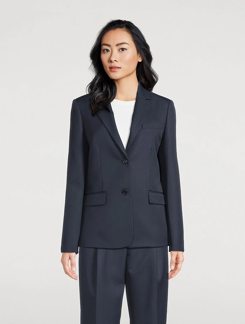 Single-Breasted Blazer